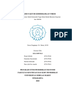 ANALISIS FAKTOR KEBERHASILAN UMKM