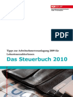 Das Steuerbuch 2010 - Tipps zu Arbeitnehmerveranlagung 2009 