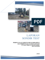 Laporan Uji Sondir Dinas Perpustakaan Kota Banjar