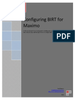 Configuring BIRT For Maximo