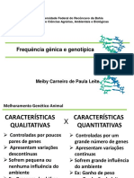 Aula2-Frequência Gênica e Genotípica