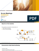 AG - 19 Agile Scrum Meeting Guidelines