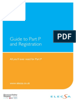 Guide To Part P Registration
