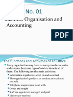 Chapter No. 01: Business Organisation and Accounting