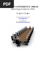 The Berlin Conference of 2084- The West & The Rest