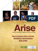 Arise: Inclusion & Exclusion: Women'S Movement Building