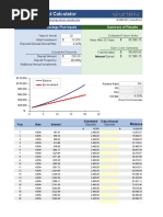 Savings Interest Calculator: Savings Plan Inputs Summary of Results