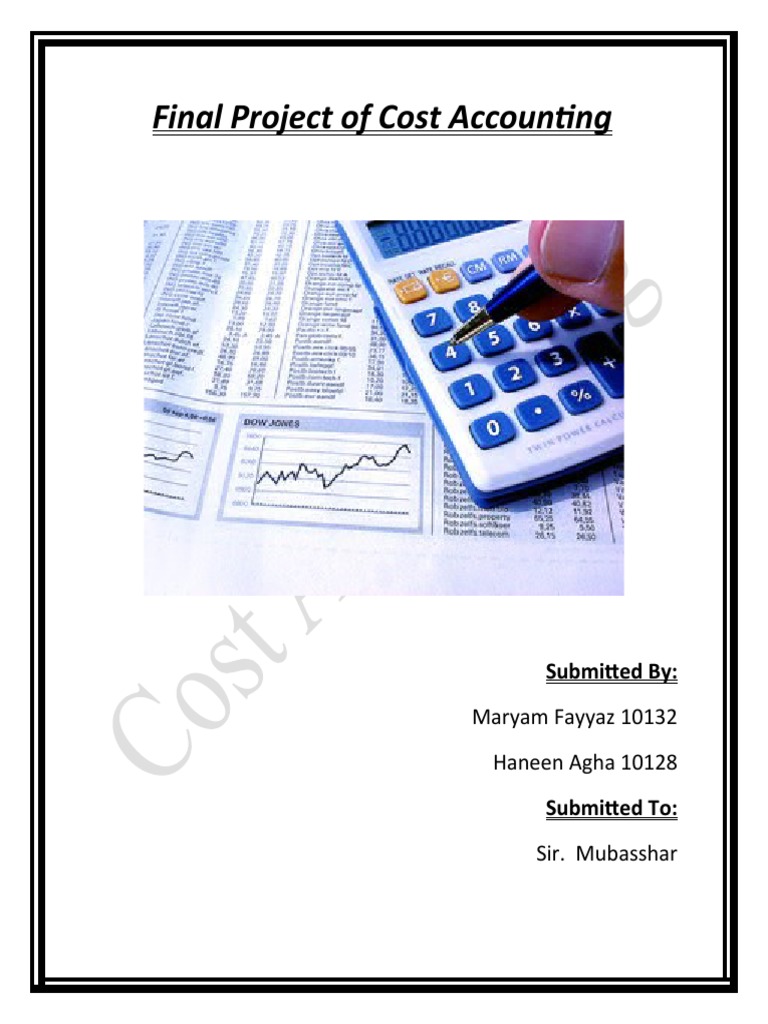 Final Project of Cost Accounting | PDF | Business Process | Marketing