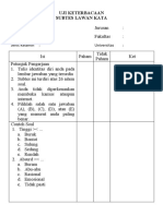 UJI KETERBACAAN Tanpa Sampul