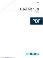 Philips 43PUS6401User Manual