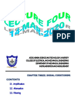 Chapter Three - Signal Conditioning