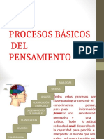 Procesos Básicos Del Pensamiento