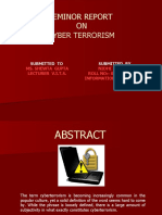 Presentation On Cyber Terrorism