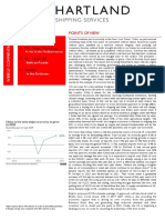 Points of View: 2. Dry Cargo Chartering 3. Dry Cargo S&P 4. Tankers