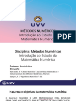 MAT Introdução AP1 MatemáticaNumérica