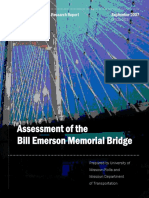 Assessment of The Bill Emerson Memorial Cable-Stayed Bridge Based On Seismic Instrumentation Data