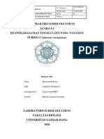 Laporan Keanekaragaman Tingkat Gen Pada Tanaman Puring (Codiaeum Variegatum)