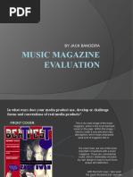 Music Magazine Evaluation