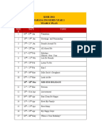 KSSR 2011 Bahasa Inggeris Year 1 Yearly Plan: WEE K Date Topic