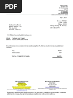 Jackson Lewis Invoice From July 9