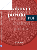 Znakovi I Poruke VIII 2015