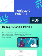 COMUNICACIÓN - Parte II