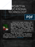 Project in Educational Technology