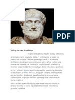 Vida y obra de Aristóteles