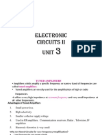 Electronic Circuits Ii Unit