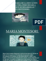 DIAPOSITIVA DE MARIA MONTESORI