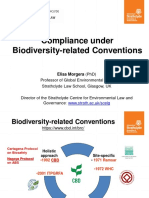 Elisa Morgera - Compliance Under Biodiversity-Related Conventions