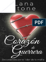 Secuestrada Por El Lider de La Mafia (Corazon de Guerrera 1) - Lana Stone-Holaebook