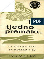 1xtjedno Premalo... Upute I-Recepti Za Morsku Ribu 1969