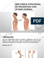 Evaluacion Fisico Funcional de Cifosis