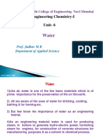 Water: Engineering Chemistry-I Unit-6