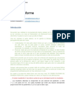Plantilla Informe