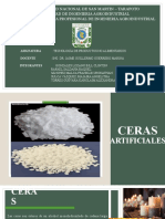 Ceras Artificales