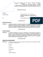 Reglamento de Los Trabajadores y Obligaciones de La Empresa