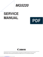 PIXMA MG5220: Service Manual