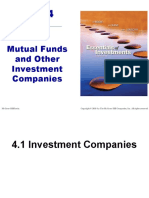 Mutual Funds and Other Investment Companies: Mcgraw-Hill/Irwin