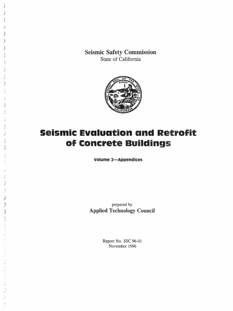 Seismic Evaluation and Retrofit of Concrete Buildings Vol 2 | PDF