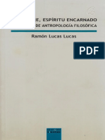El Hombre, Espíritu Encarnado. Compendio de Antropología Filosófica by Ramón Lucas Lucas