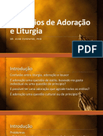 Princípios de Adoração e Liturgia 