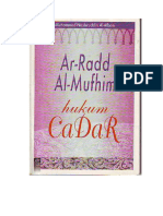 Ar-Rad Al-Mufhim - Hukum Cadar
