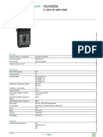 Interruptores en Caja Moldeada Powerpact Marco H - HDA36050