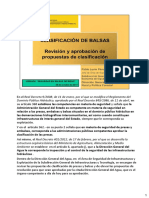 Definición de conceptos clave para la clasificación de presas y balsas