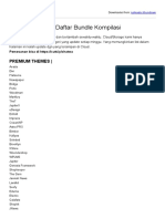 List Daftar Bundle Kompilasi: Premium Themes
