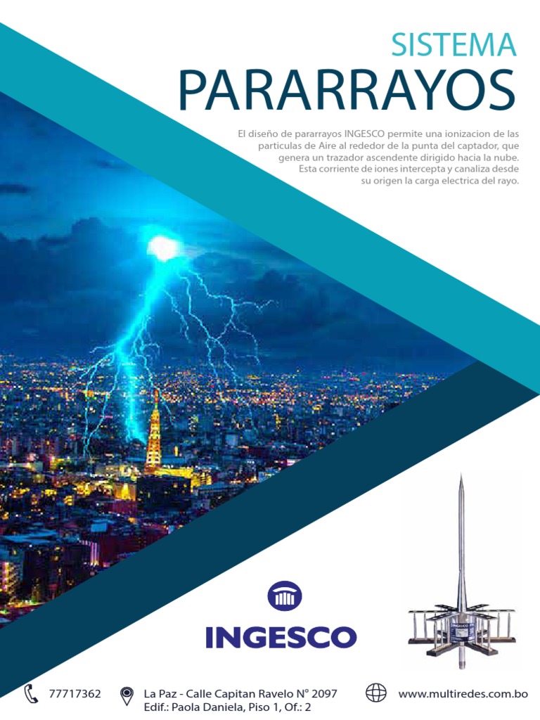 Catálogo de Pararrayos INGESCO | PDF