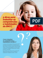 Infografico 5 Dicas Para Trabalhar as Competencias e Habilidades Da Bncc