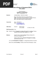 Download Course Outline - Managerial Accounting - Everning by shaamko SN49849548 doc pdf